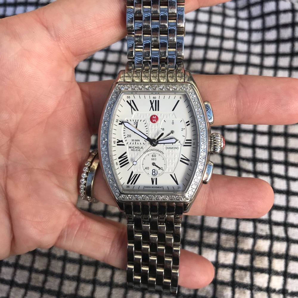 ‼️SOLD‼️ Excellent condition Michele Releve Watch